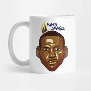 King James Vector Art Mug